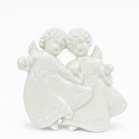 Haviland Limoges Other - Christmas Tree Ornament Caroling Angels Haviland Limoges Signed France 1982